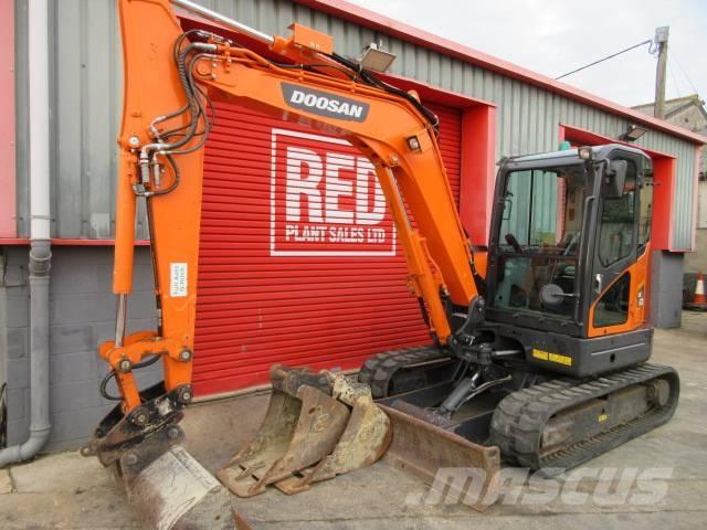 Doosan DX 63-3 Mini kotrók < 7t