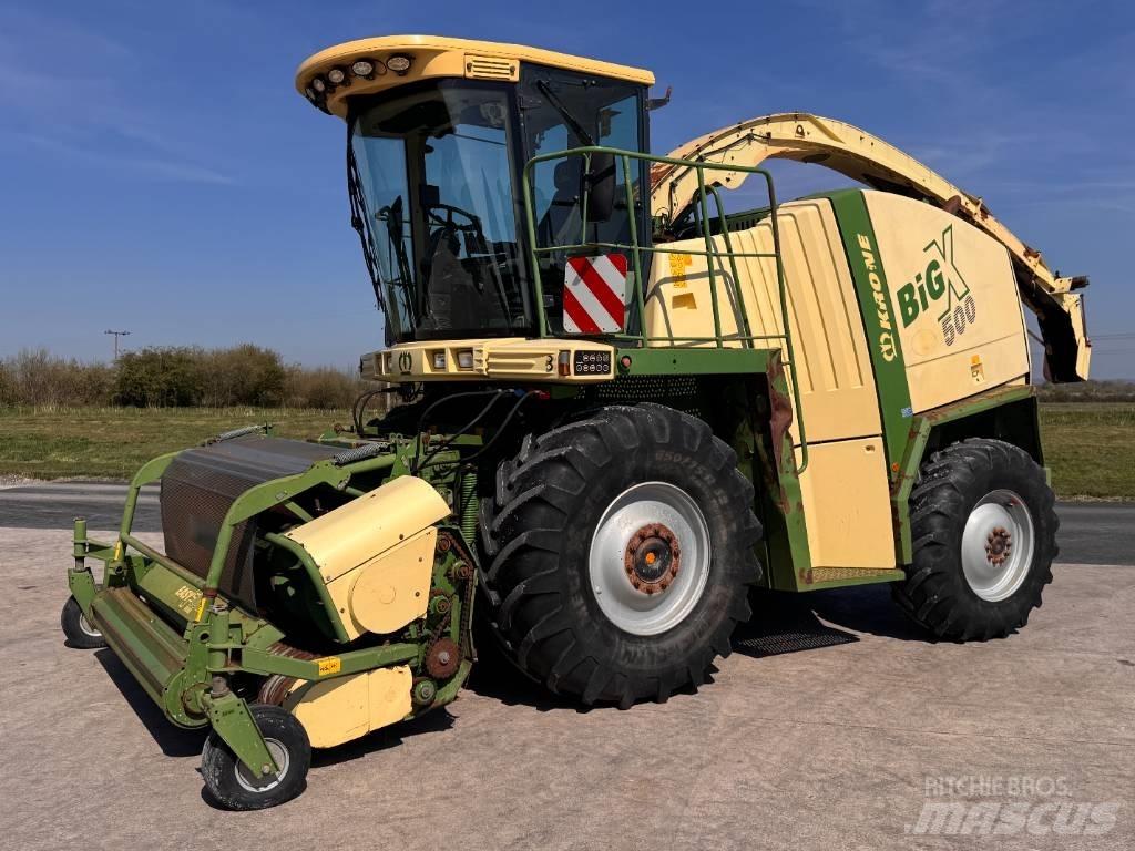 Krone Big X 500 Önjáró szecskázók