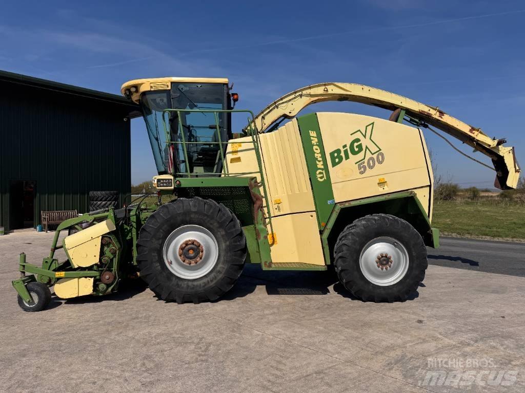 Krone Big X 500 Önjáró szecskázók