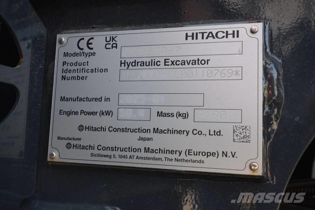Hitachi ZX 95 USB-7 Közepes (midi) kotrók 7 t - 12 t