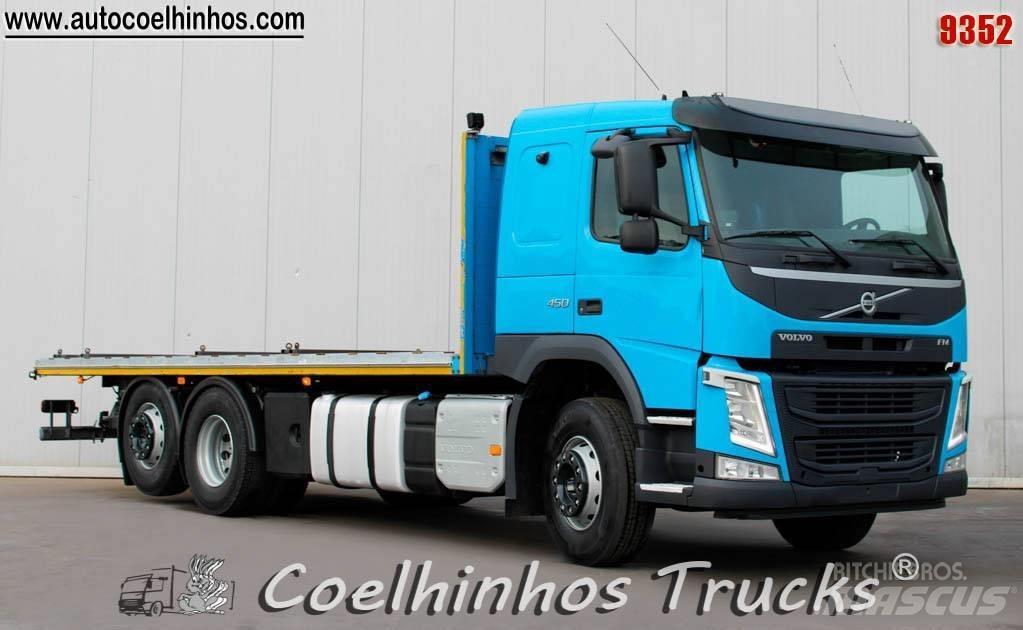 Volvo FM 450 Platós / Ponyvás teherautók