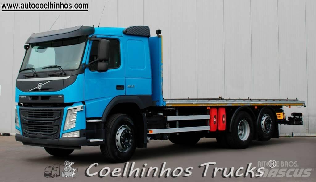 Volvo FM 450 Platós / Ponyvás teherautók