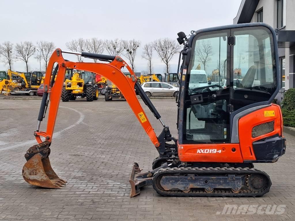 Kubota KX 019-4 Mini kotrók < 7t
