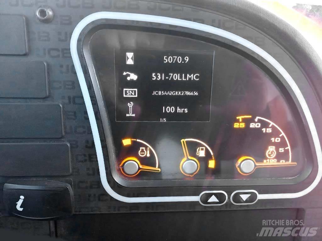 JCB 531-70 Teleszkópos mezőgazdasági rakodók