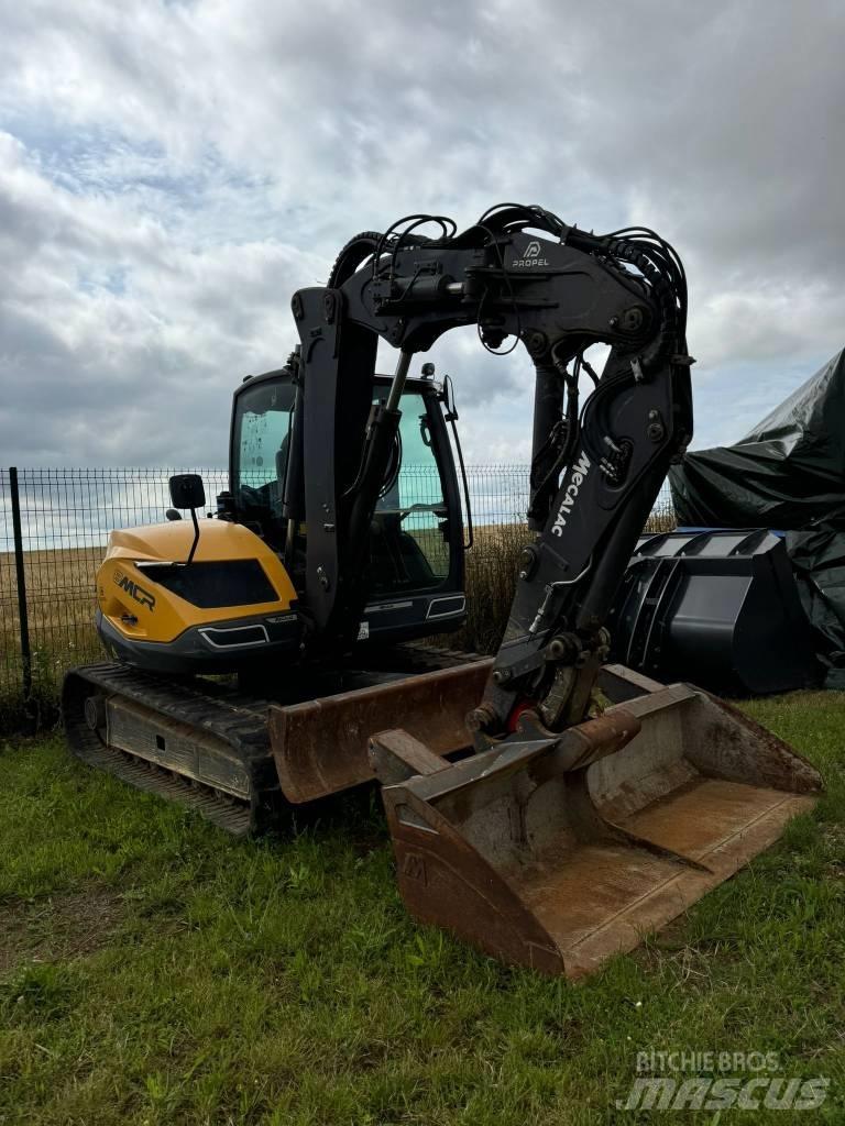 Mecalac 8 M CR Közepes (midi) kotrók 7 t - 12 t