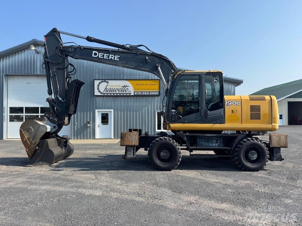John Deere 190 DW Gumikerekes kotrók