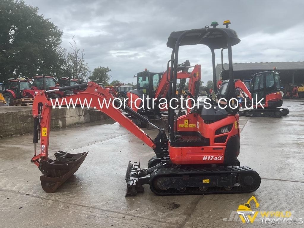 Kubota U 17-3 Mini kotrók < 7t