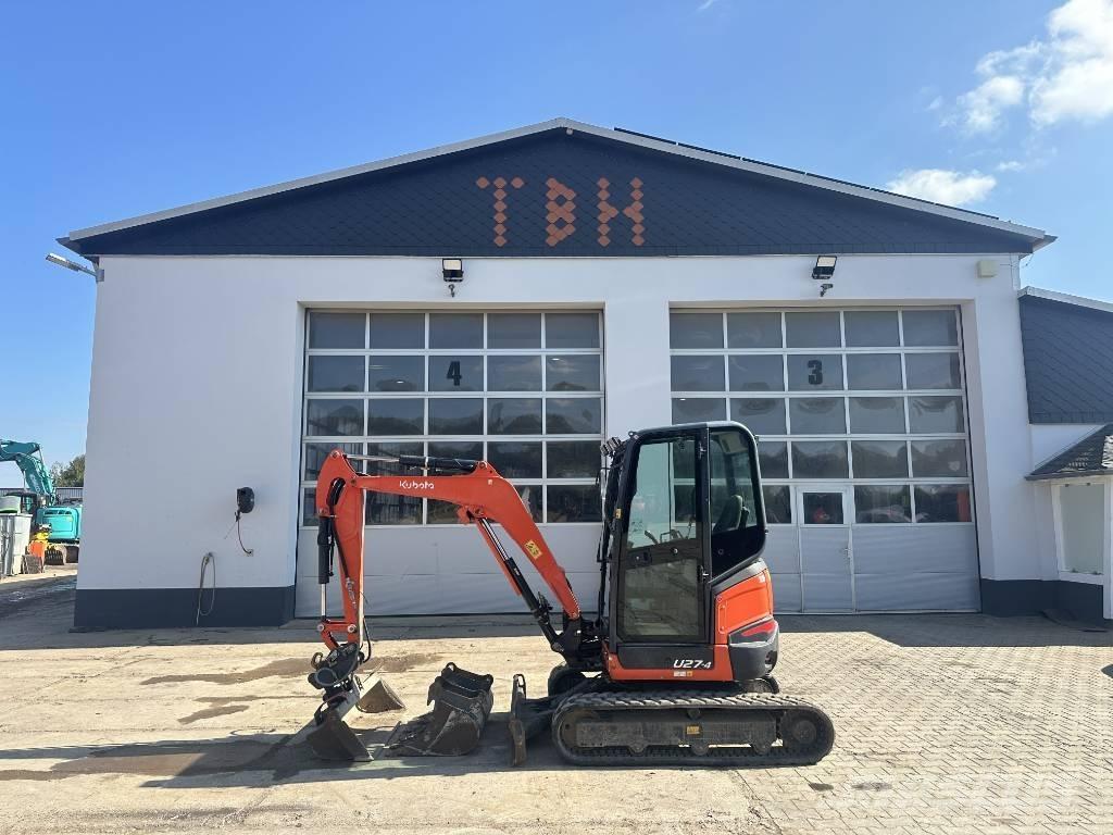 Kubota U 27-4 Mini kotrók < 7t