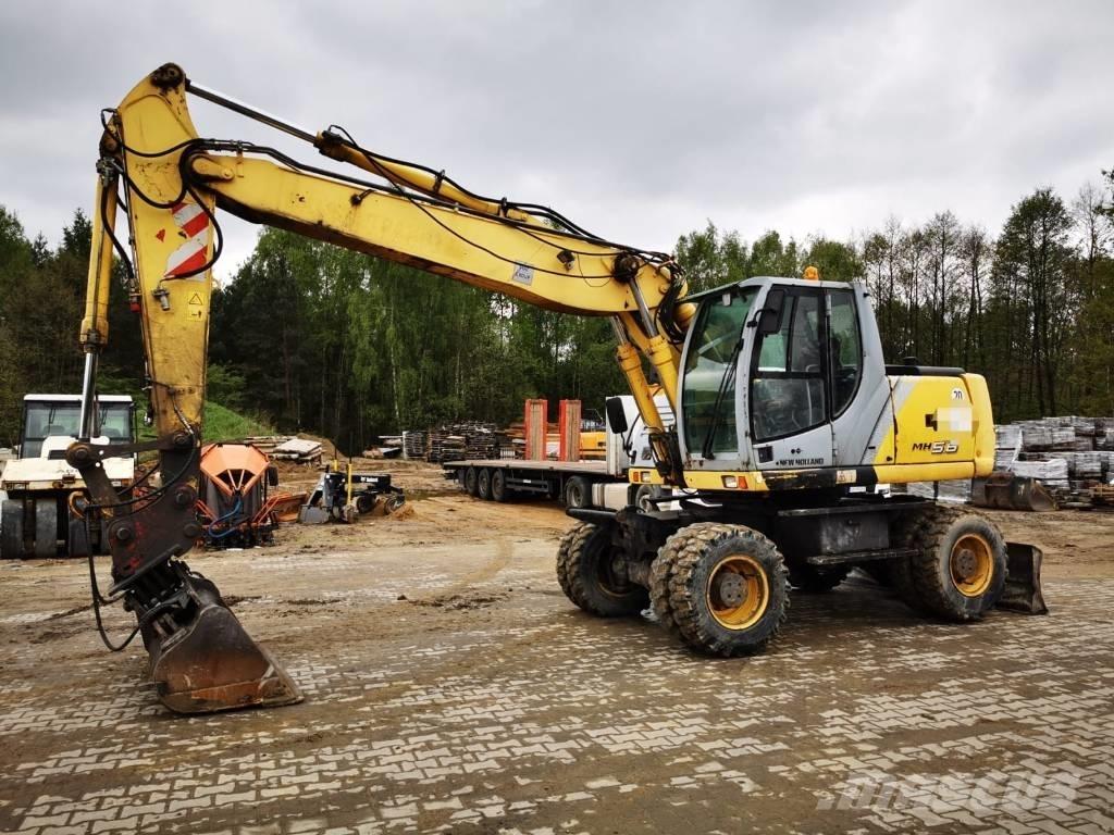 New Holland MH 5.6 Gumikerekes kotrók