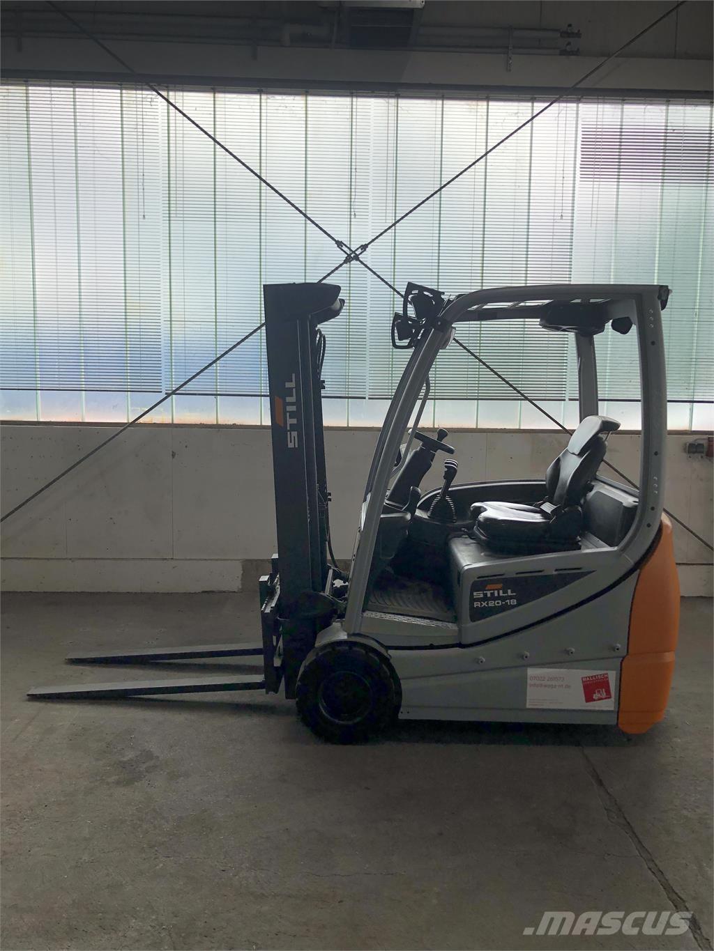 Still RX20-18 Elektromos targoncák
