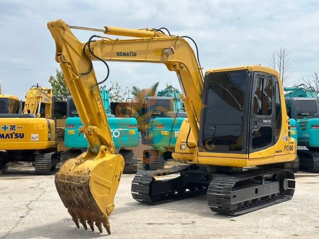 Komatsu PC 60 Mini kotrók < 7t
