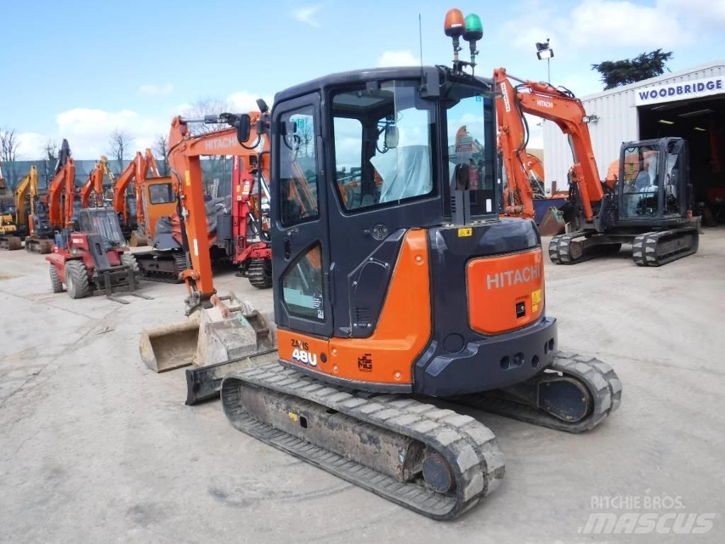 Hitachi ZX48U-6 Mini kotrók < 7t