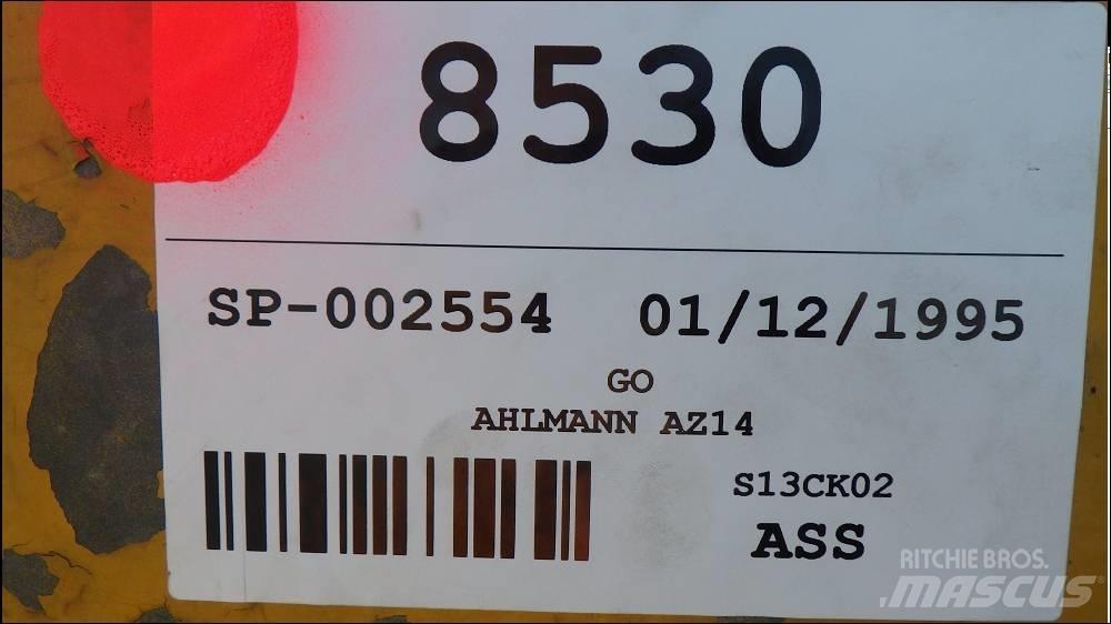 Ahlmann AZ 14 Gumikerekes homlokrakodók