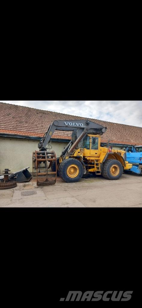 Volvo L 180 E Gumikerekes homlokrakodók