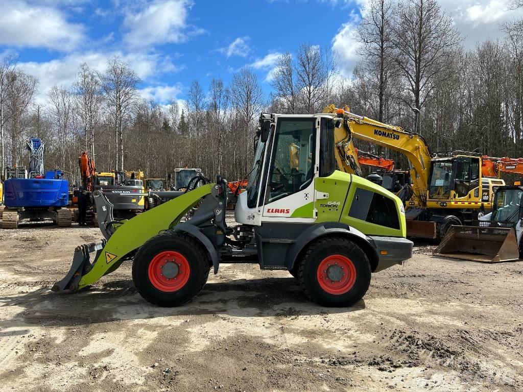 CLAAS Torion 644 Gumikerekes homlokrakodók