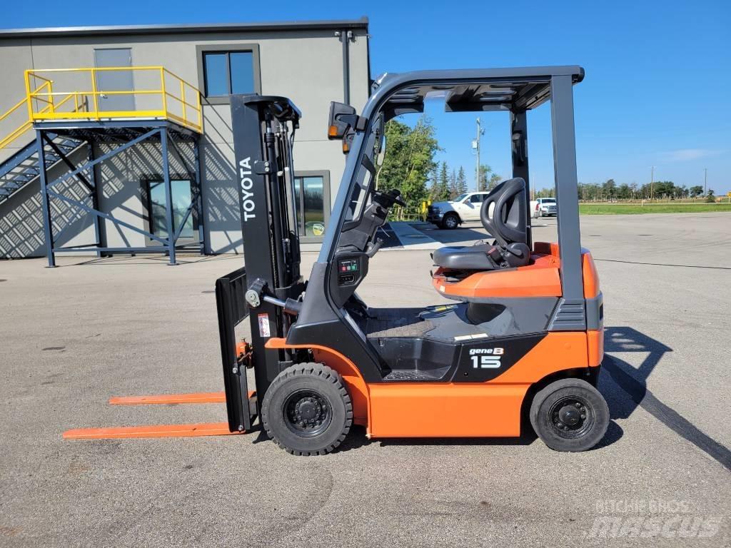 Toyota 8 FB 15 Elektromos targoncák
