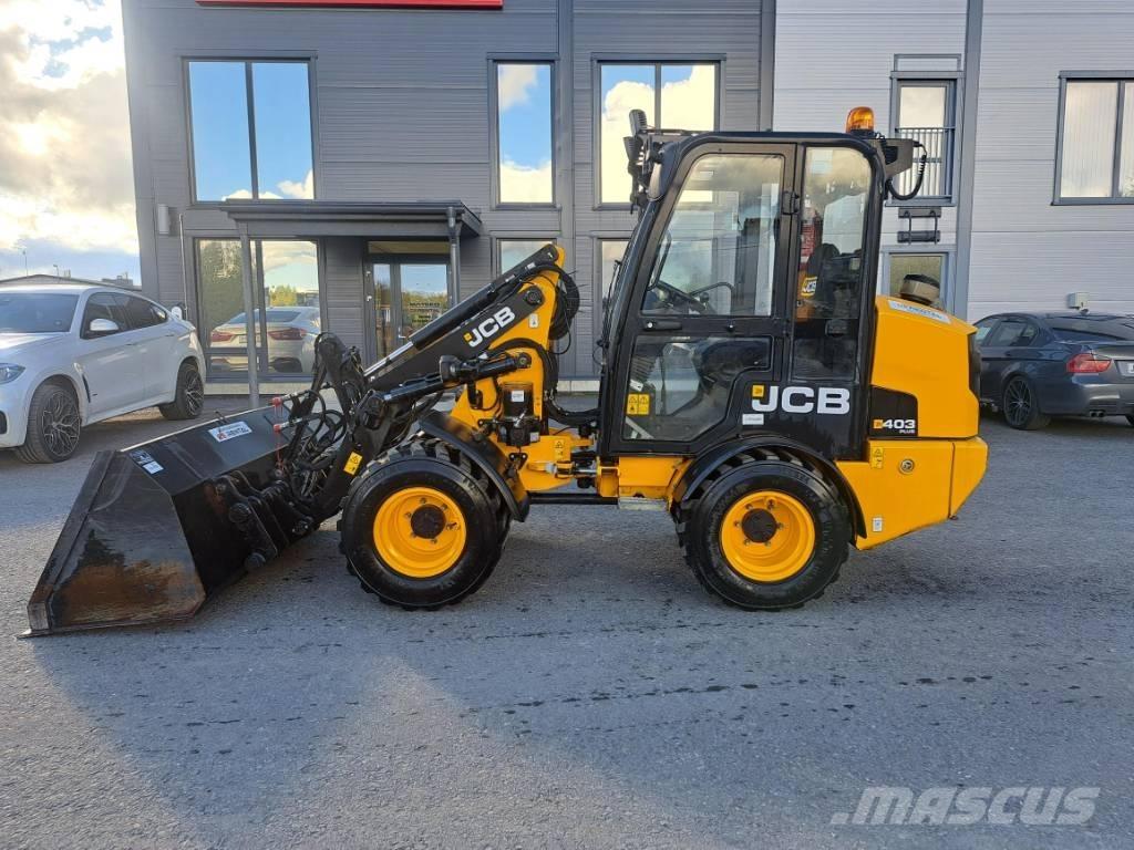 JCB 403 Gumikerekes homlokrakodók