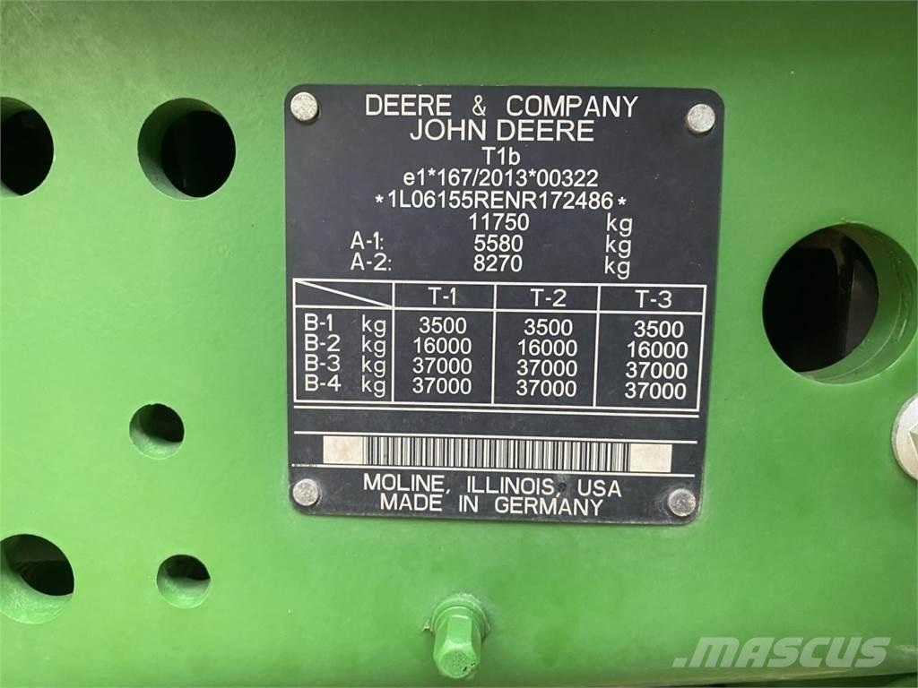 John Deere 6R 155 Traktorok