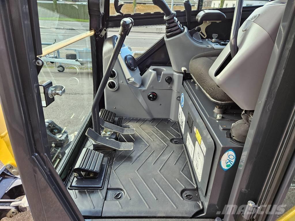 Yanmar sv15vt Mini kotrók < 7t