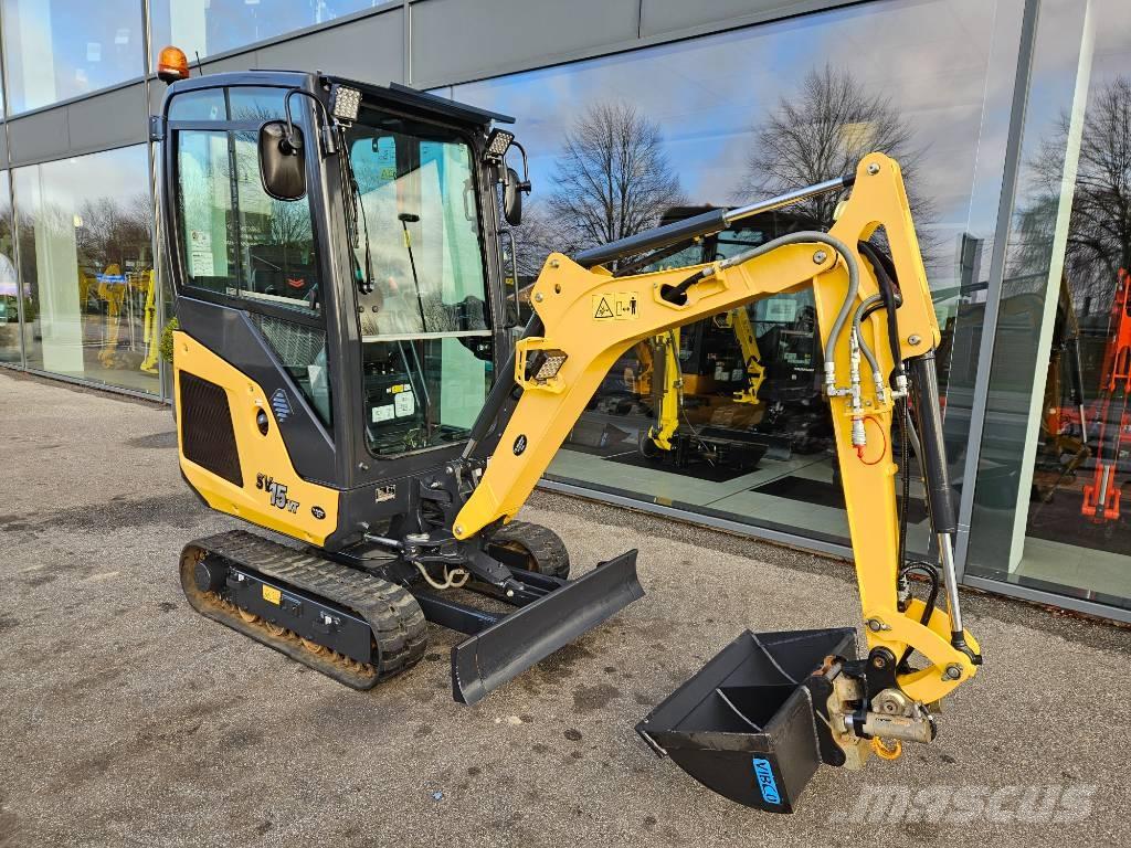 Yanmar sv15vt Mini kotrók < 7t
