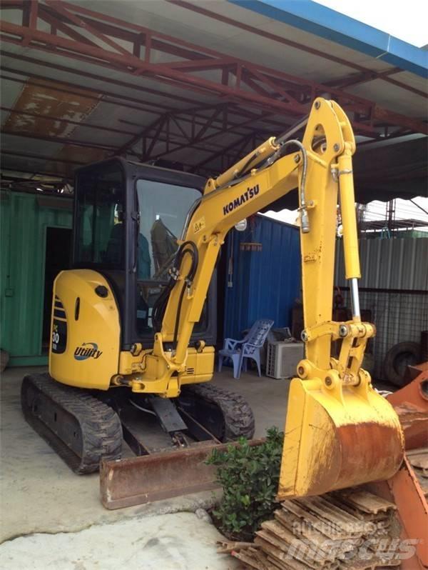 Komatsu PC 30 MR-3 Mini kotrók < 7t