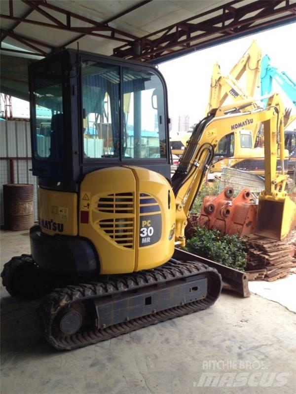 Komatsu PC 30 MR-3 Mini kotrók < 7t