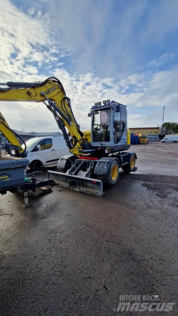 Wacker Neuson EW100 Gumikerekes kotrók