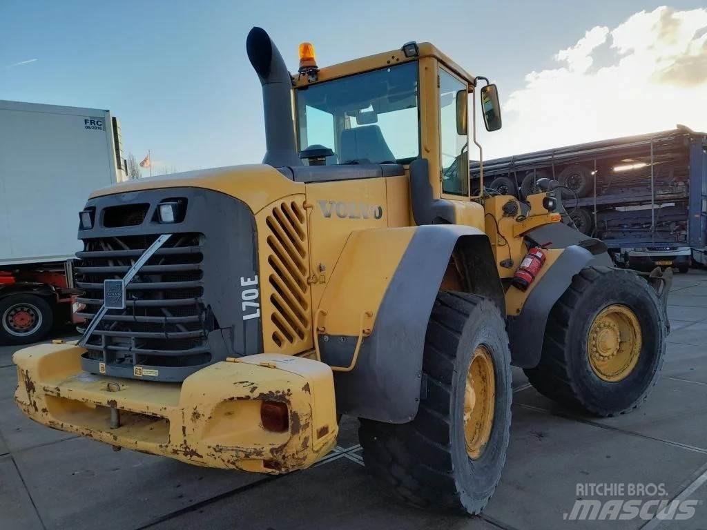 Volvo L70E Gumikerekes homlokrakodók
