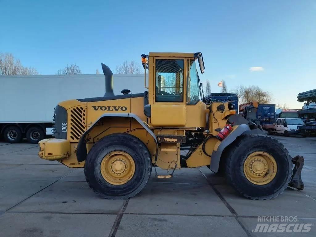 Volvo L70E Gumikerekes homlokrakodók