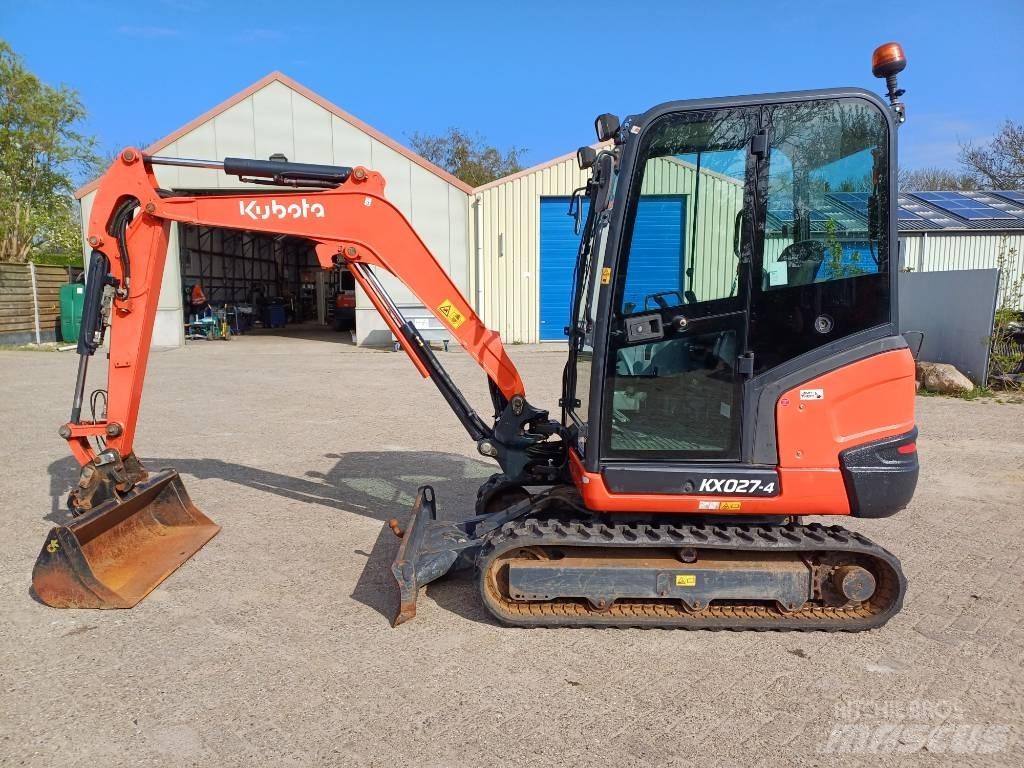 Kubota KX027-4 Mini kotrók < 7t