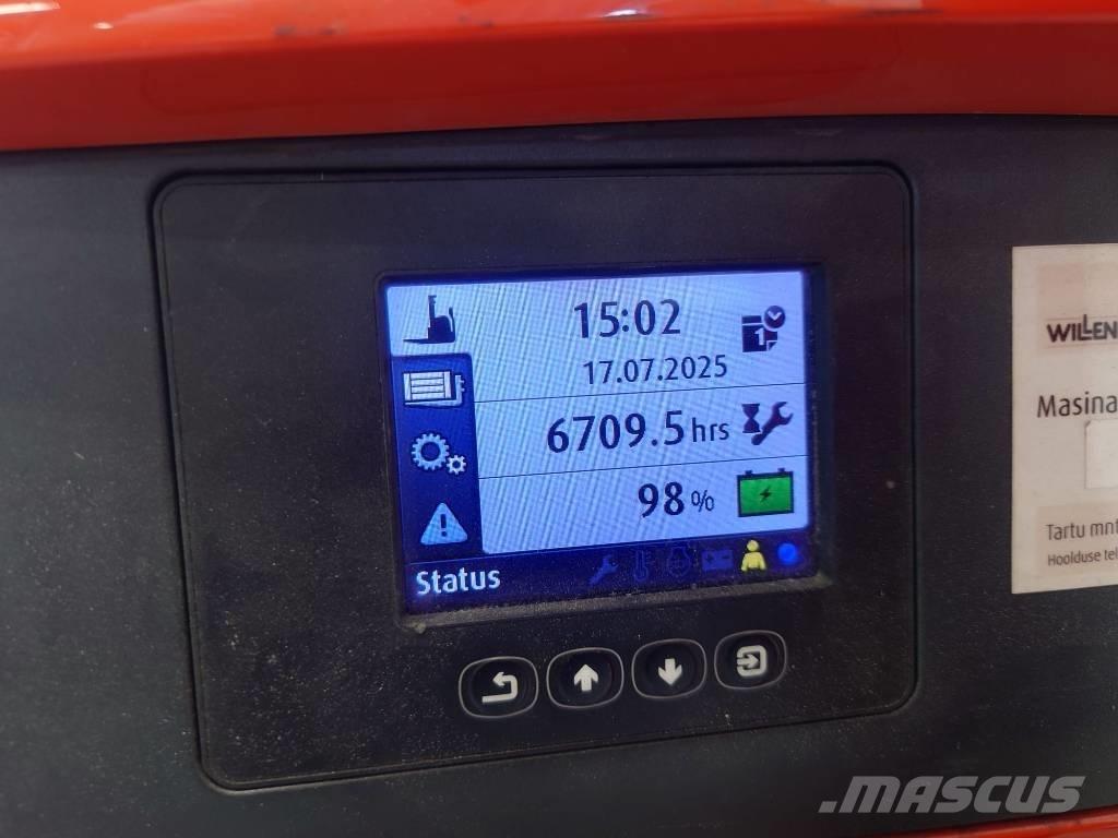 Linde L16/1173 Gyalogkíséretű targonca