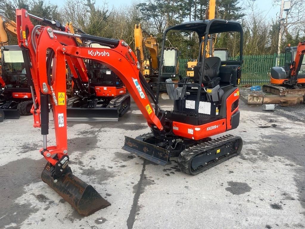 Kubota KX 019-4 Mini kotrók < 7t