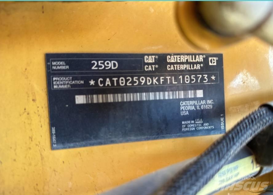 CAT 259 D Kompaktrakodók