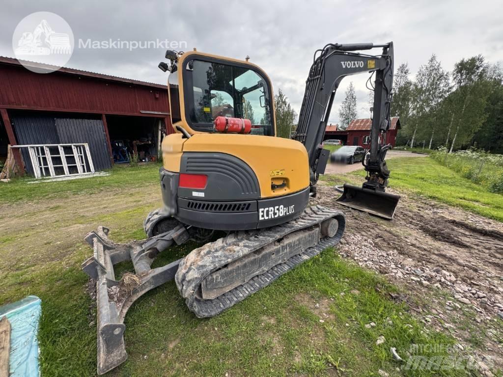 Volvo ECR 58 Mini kotrók < 7t