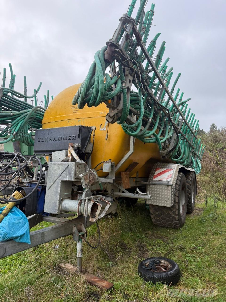 Zunhammer 18,5 m³ Poranyag tartályos