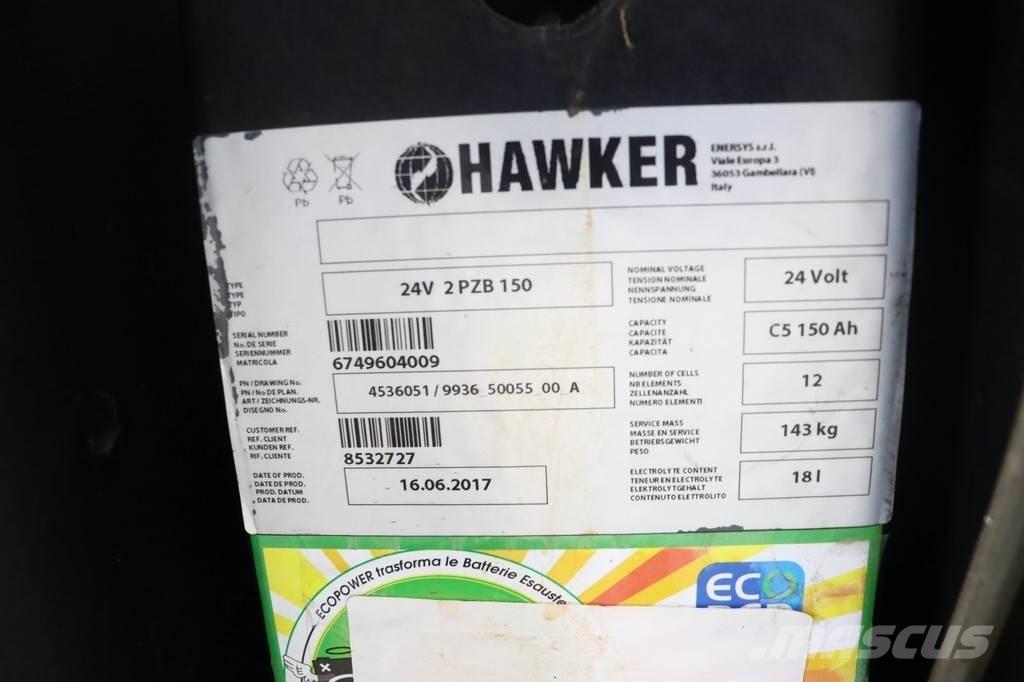 Crown SHR5520-1.13 Gyalogkíséretű targonca