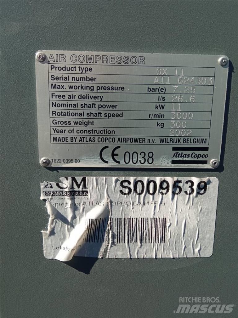 Atlas Copco GX11FF Kompresszorok