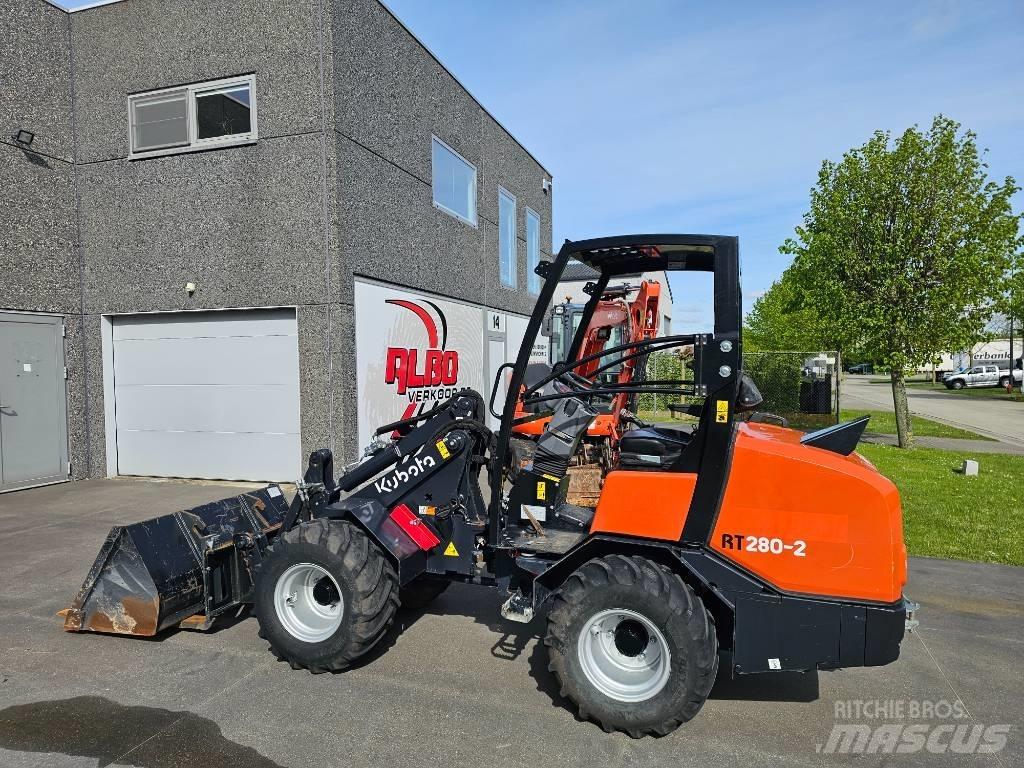 Kubota RT 280 Gumikerekes homlokrakodók