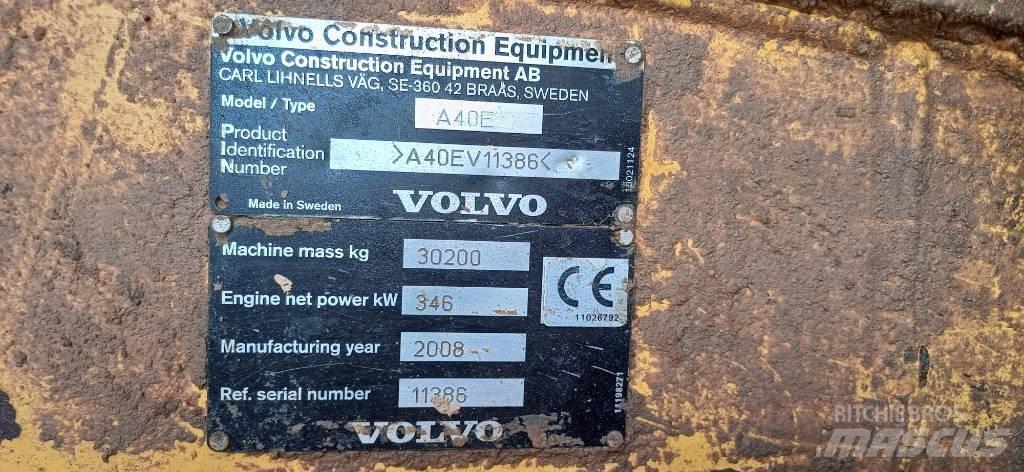 Volvo A 40 E Csuklósdömperek