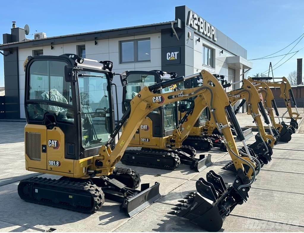 CAT 301.8 Mini kotrók < 7t