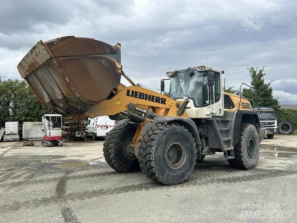Liebherr L580 - Gumikerekes homlokrakodók