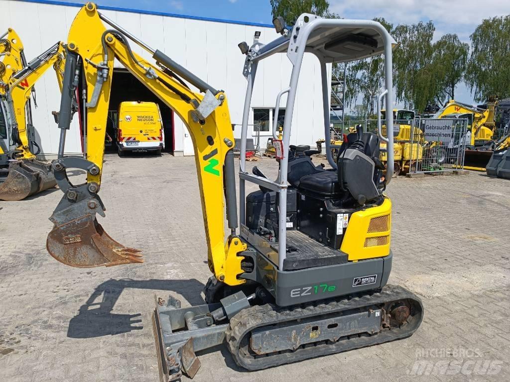 Wacker Neuson EZ17e Lánctalpas kotrók
