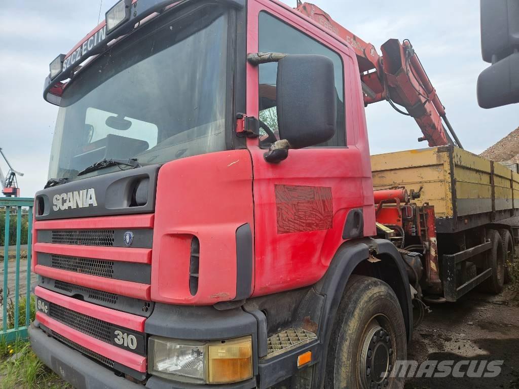 Scania P 94 FASSI Dobozos teherautók