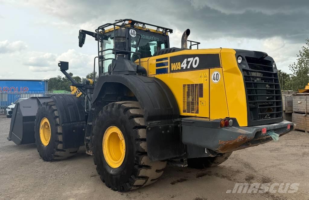 Komatsu WA470-8 Gumikerekes homlokrakodók
