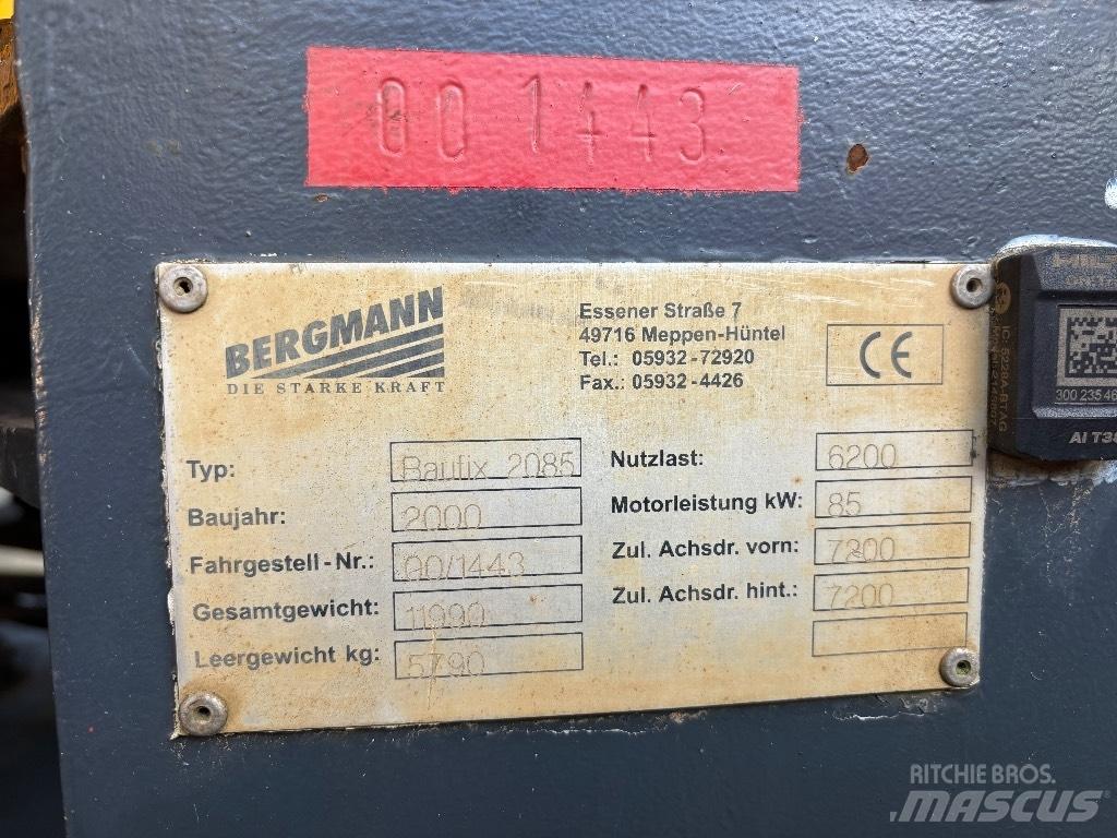 Bergmann Baufix 2085 Csuklósdömperek