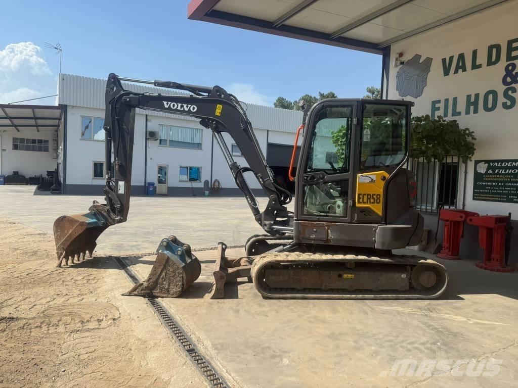 Volvo ECR 58 F Mini kotrók < 7t