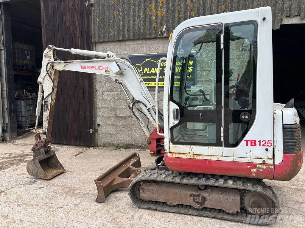Takeuchi TB 125 Mini kotrók < 7t