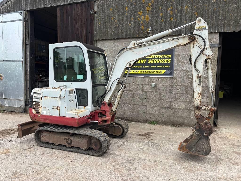 Takeuchi TB 125 Mini kotrók < 7t