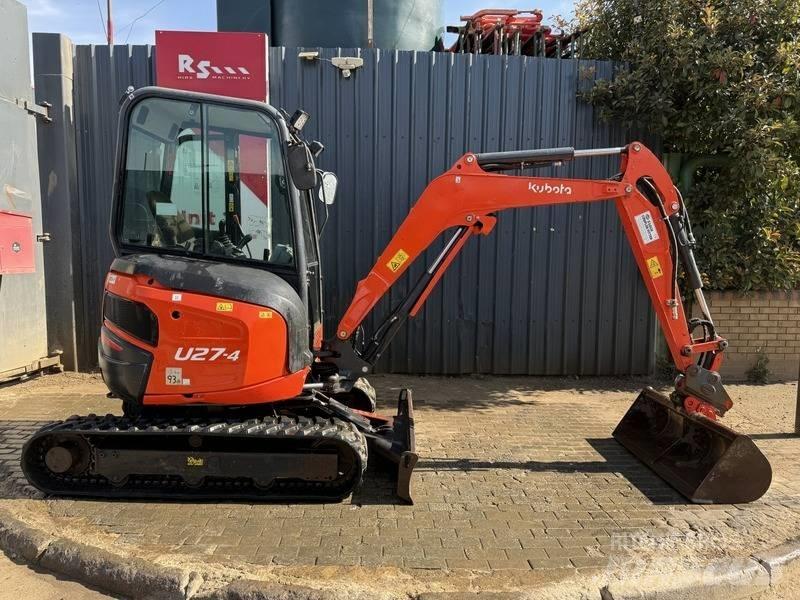 Kubota U 27-4 Mini kotrók < 7t