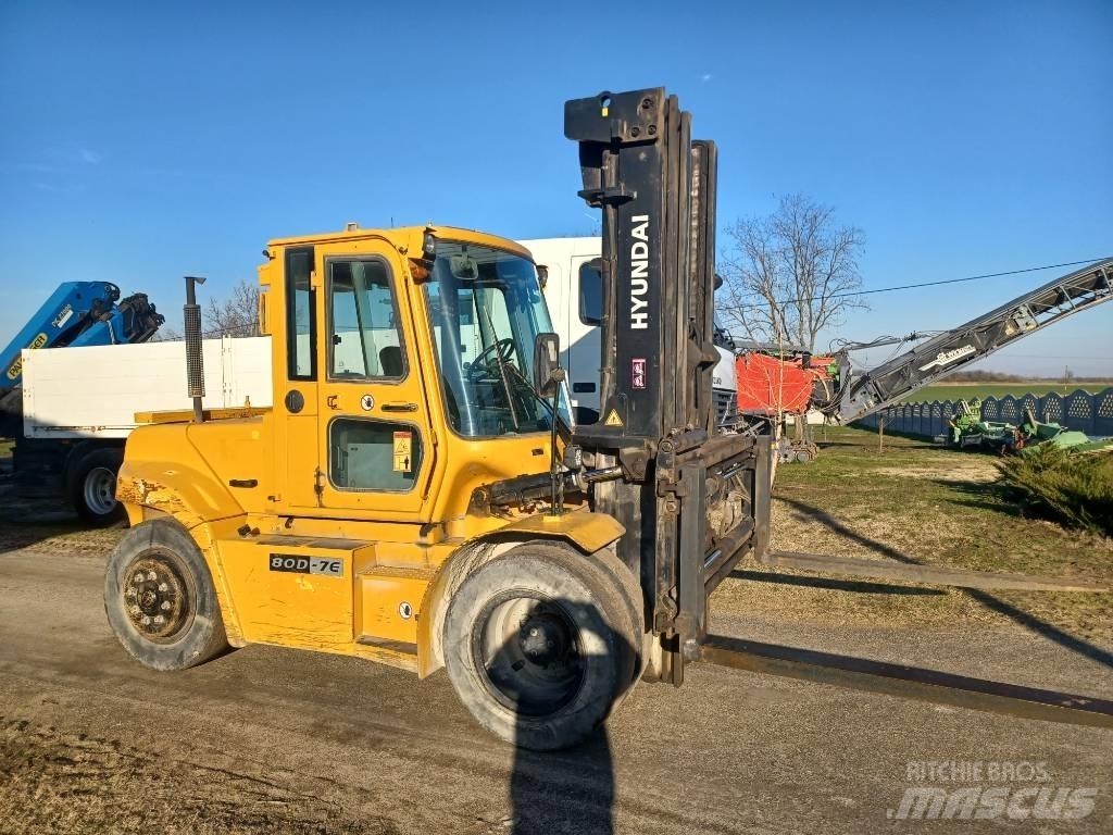 Hyundai 80 D-7 E Dízel targoncák